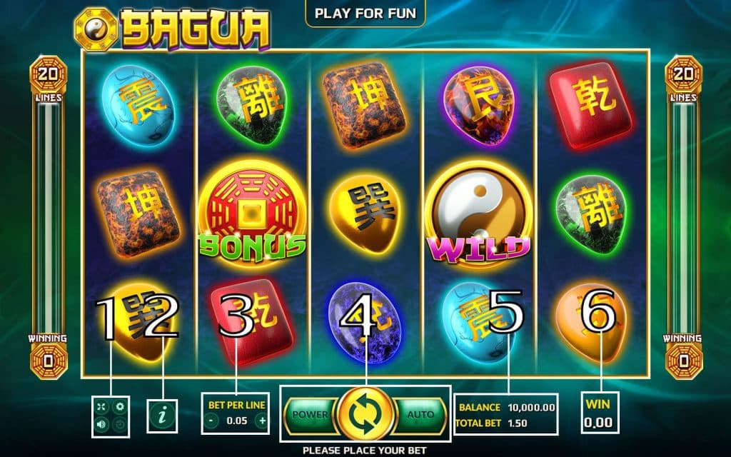 bagua วิธีเล่น