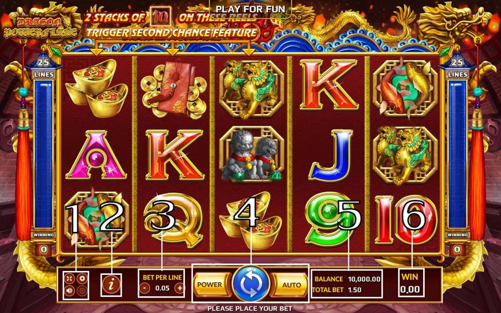 Dragon powerflame-วิธีเล่น