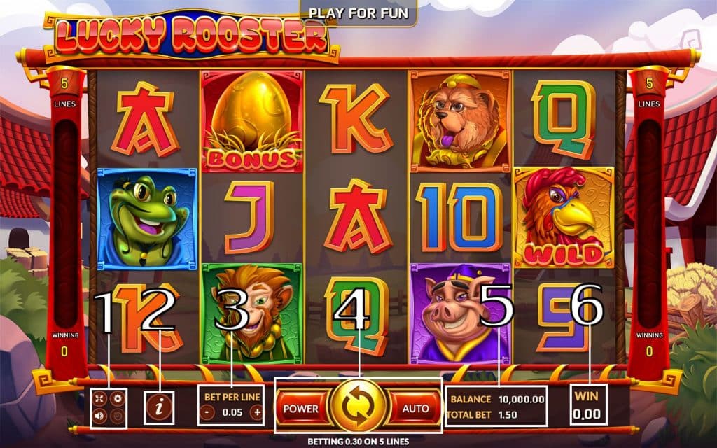 LUCKY ROOSTER-วิธีเล่น