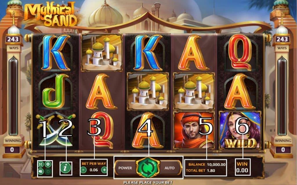 Mythical Sand-วิธีเล่น