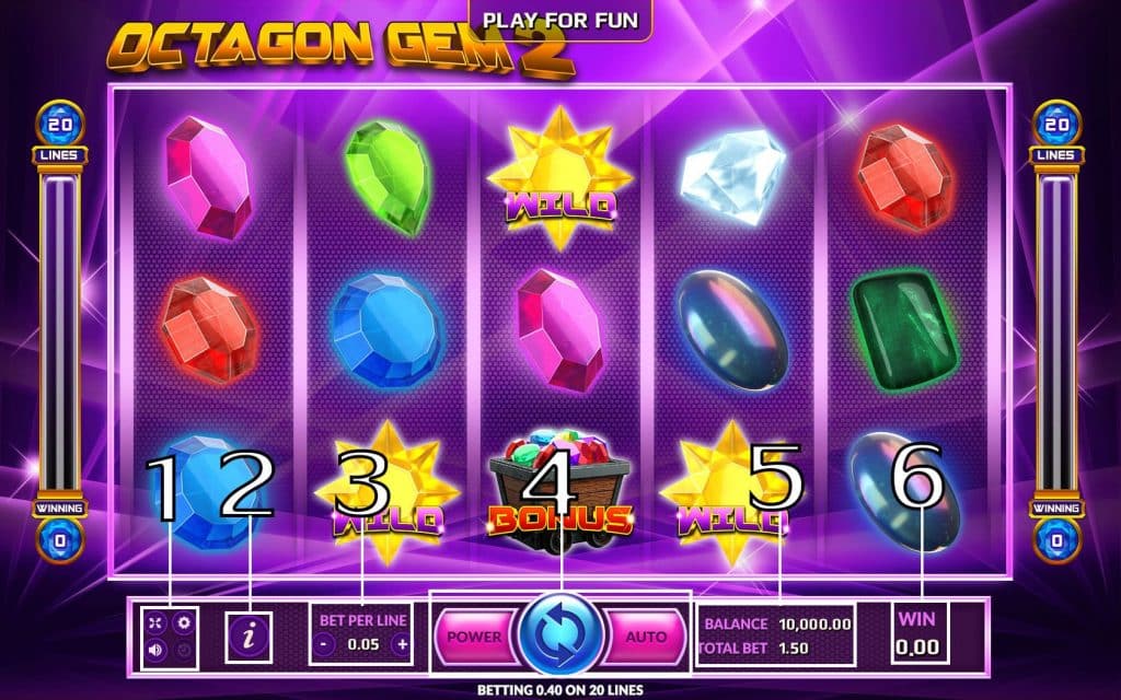 octagon gem 2-วิธีเล่น