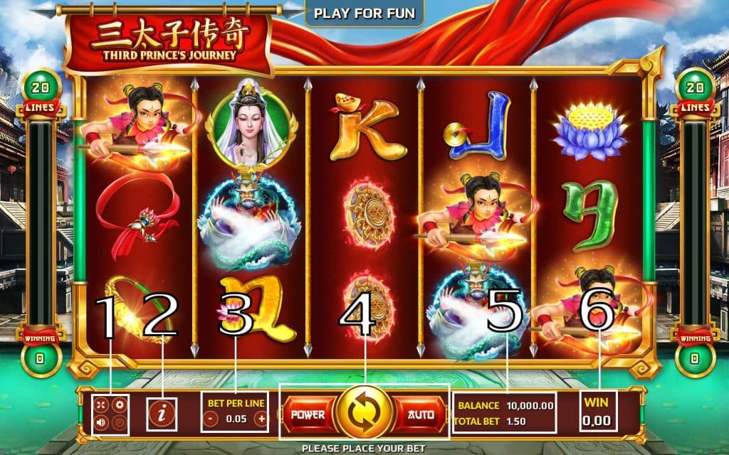 THIRD PRINCE'S JOURNEY-วิธีเล่น