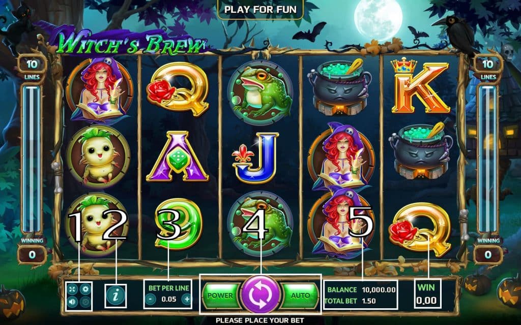 Witchs Brew ทดลองเล่น