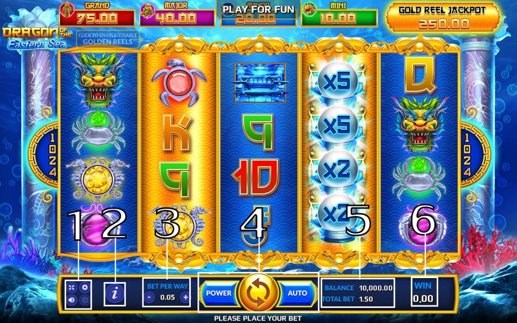 dragon of the eastern sea-วิธีเล่น