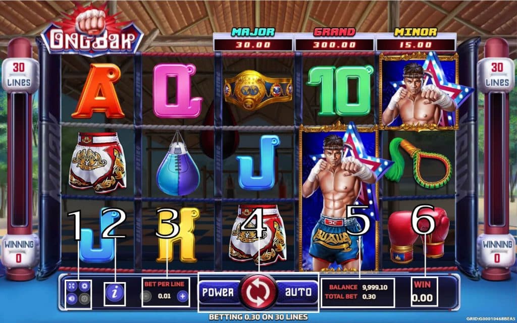 ong bak-วิธีเล่น