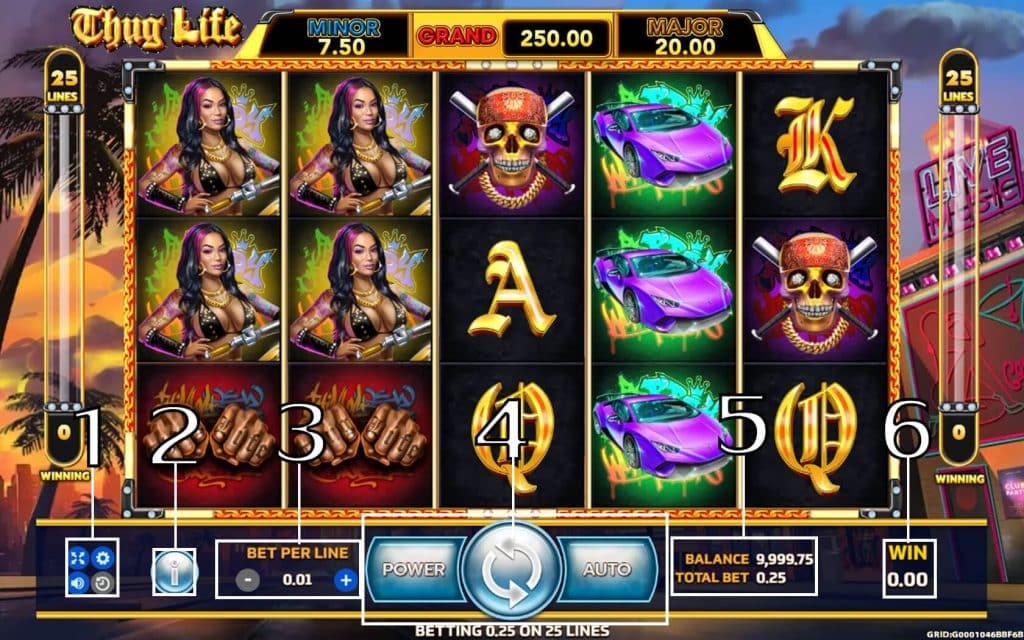 thug life-วิธีเล่น