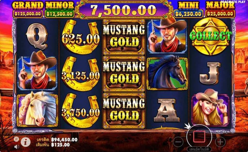 Mustang Gold-ทดลองเล่น