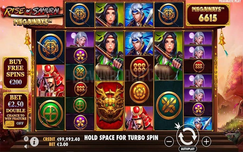 Rise of Samurai Megaways ทดลองเล่น